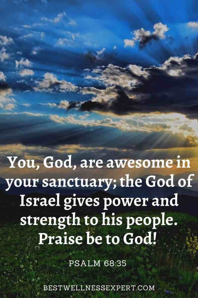1 Bible Verses About Strength In Hard Times
