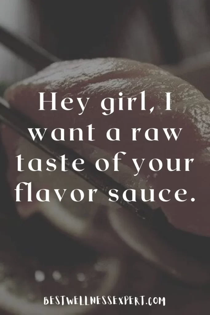 Romantic Sushi Pick Up Lines for Him or Her