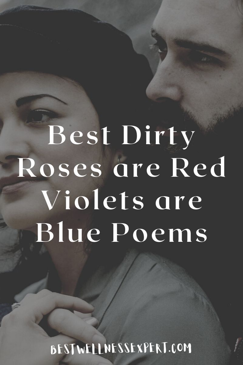 150+ Best Dirty Roses are Red Violets are Blue Poems