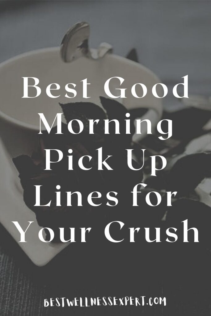 Best Good Morning Pick Up Lines for Your Crush