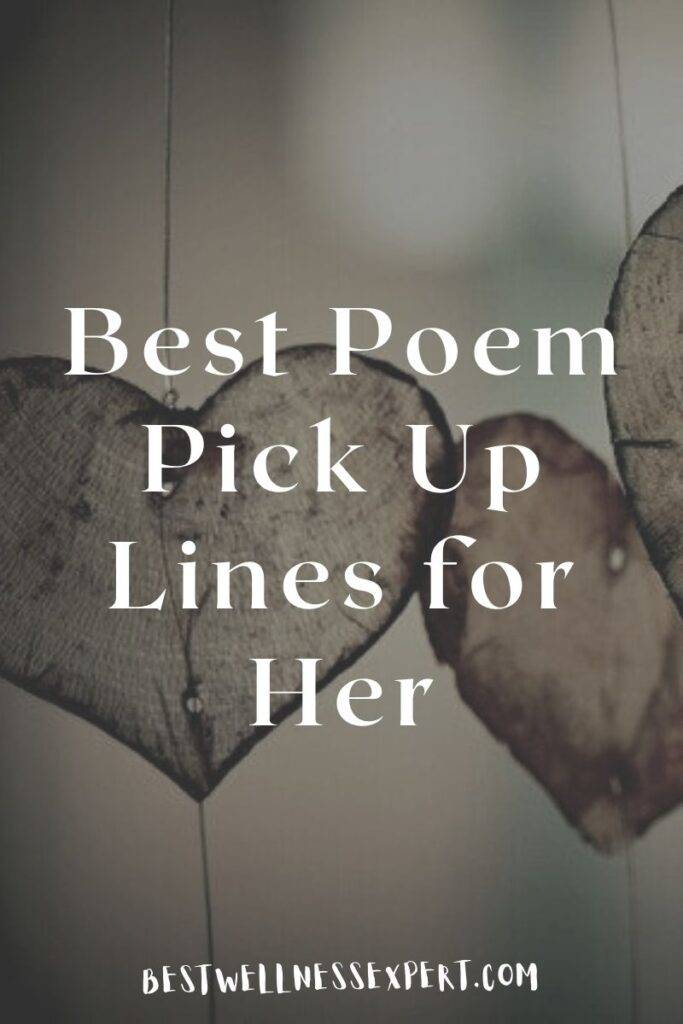 Best Poem Pick Up Lines for Her
