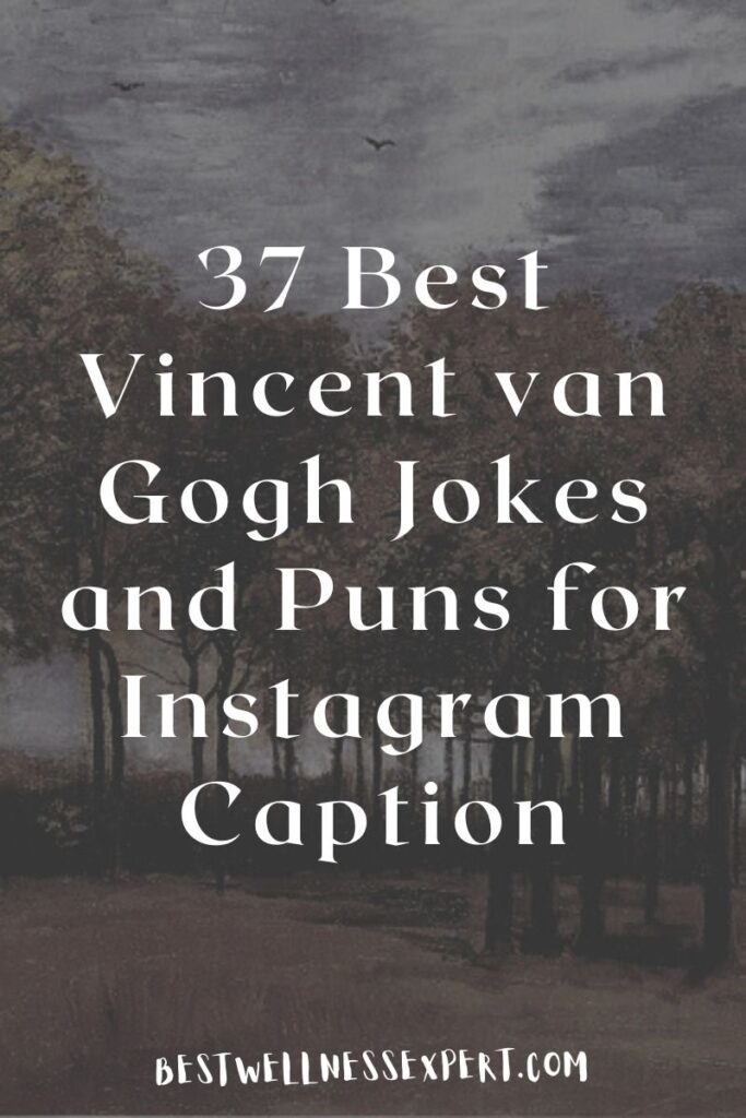 37 Best Vincent van Gogh Jokes and Puns for Instagram Caption