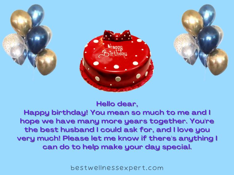 Birthday Wishes for Husband