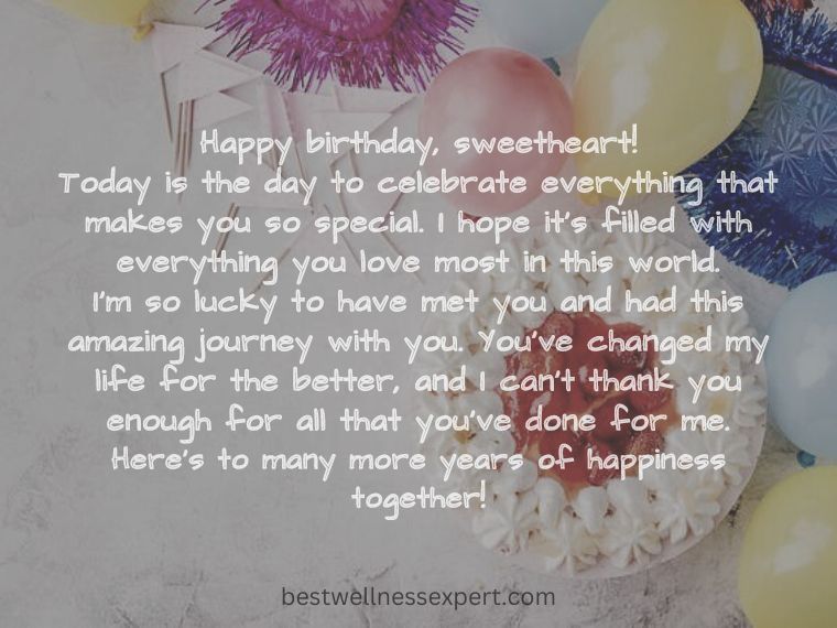 Birthday Wishes for Lovers